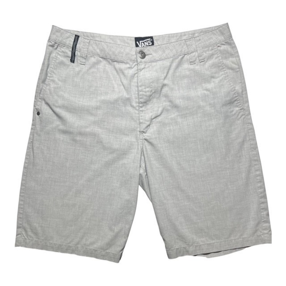 Vans Mens Sz 34 Casual walking Hybrid Skate Shorts Textured Fabric Logo-1906